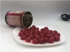 Консервированная красная вишня